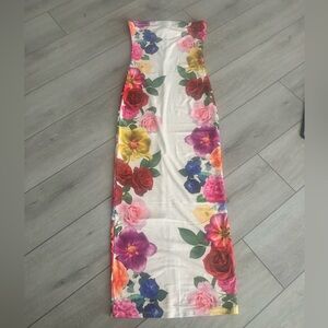 Madden Girl Multicolor Floral Maxi Dress